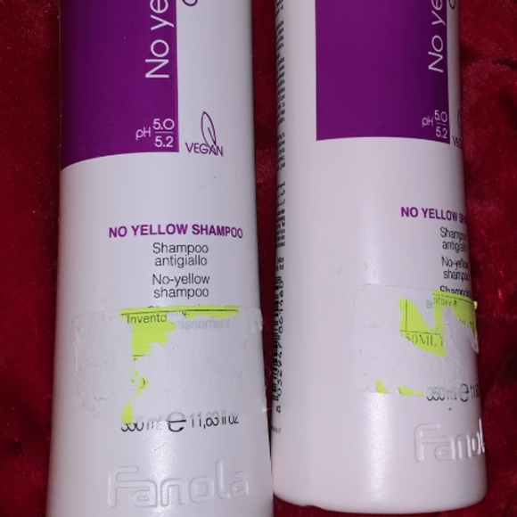 Fanola Toning No Yellow Shampoo Set of 2 - Picture 2 of 2